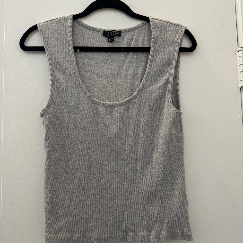 J. Crew Heather Gray Tank Top